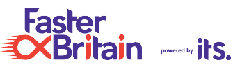 Faster-Britain Powered by ITS logo