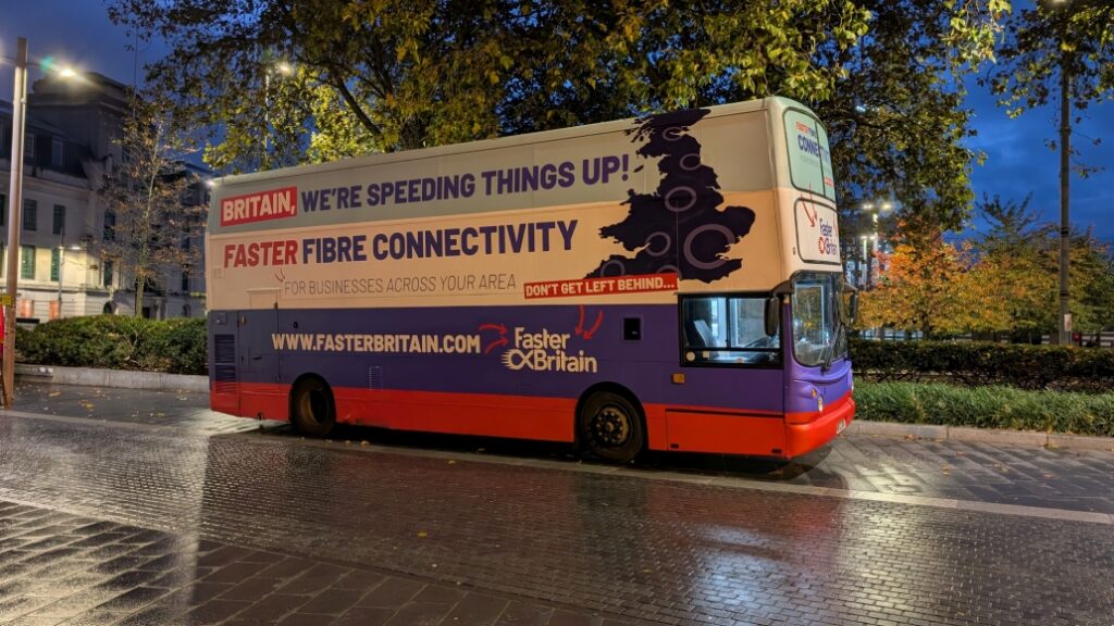 Faster Britain Bus